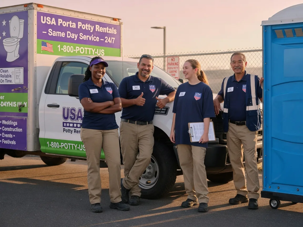Porta Potty Rental company in Sparrows Point, MD